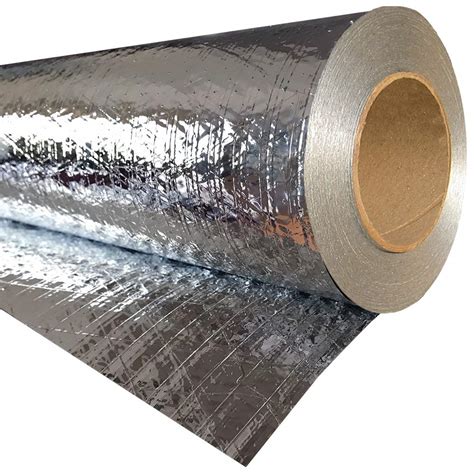 metal film coat fabric insulation|radiant barrier attic insulation.